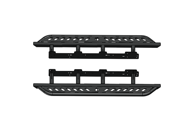 Pro R Side Steps 4TH GEN 4RUNNER ALUMINUM STRAIGHT SLIDERS – Greenlane Offroad