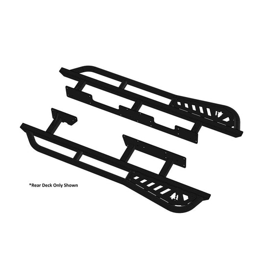 Lexus GX460 Aluminum Sliders with rear Kick out