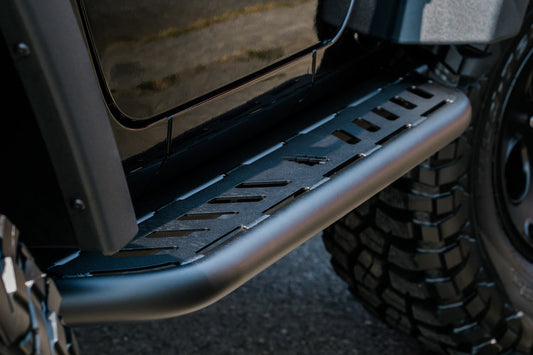 JEEP JK 2-DOOR ALUMINUM SIDE STEPS